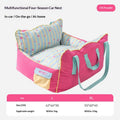 Pet Car Carrier Outdoor Kennel And Safety Seatportable And Detachable
